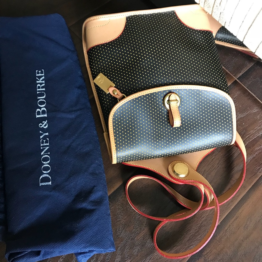 Vintage Dooney & Burke Backpack + Coin Purse